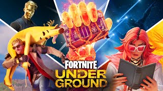 Fortnite Storyline Recap  SEASON 1 Underground  WATCH BEFORE ZEUS ARRIVES [upl. by Weiman]