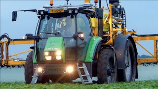 Special DeutzFahr Agrotron K420  Dubex Tractor Sprayer Nouws Achtmaal [upl. by Uzzia]