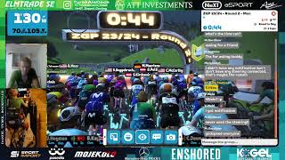 3422 Alpe du Zwift  Biggest race ever there A Zwift racing ZGP Zwift cycling [upl. by Anowahs]