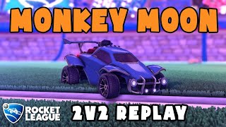 M0nkey M00n Ranked 2v2 POV 411  M0nkey M00n amp Syracks VS Ne0n amp Kaydop  Rocket League Replays [upl. by Asiar]