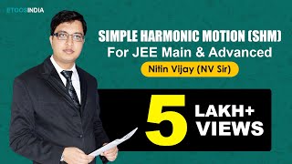 Simple Harmonic Motion SHM  IIT JEE Main and Advanced  Physics by Nitin Vijay NV Sir [upl. by Ynner147]