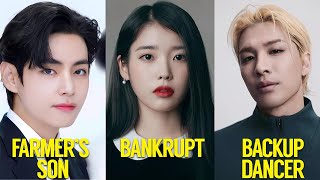 Kpop Idols Who Went From Rags To Riches [upl. by Ennairac]