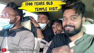 1200 YEARS OLD TEMPLE VISIT  Amdavadi Man Ni Duniya  Amdavadi Man VLOG [upl. by Boffa]