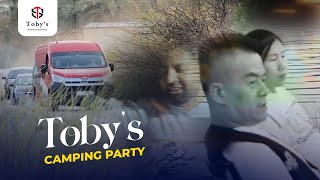 Tobys Group Camping Party  Get Together Outdoor Picnic  Tobysouq [upl. by Soiritos]