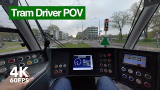 Preparing the tram before a shift  🚊 4K Tram Driver POV  🇳🇱 The Hague  Siemens Avenio [upl. by Hsaka]