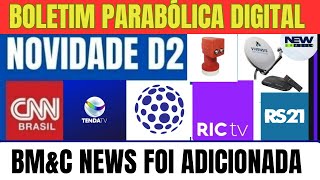 PARABÓLICA STARONE D2 NOVIDADES VTV HD  BMampC NEWS ADICIONADO  TVRO [upl. by Iey]