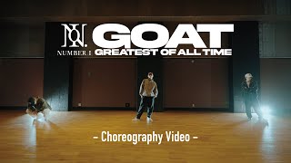 Numberi  GOAT Official Choreography Video [upl. by Maggy]