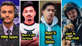 Rulz Talking about T2K Jane and Falcon Esports Cr7horaa react to drop clash mrhyezu react to PMSl [upl. by Uriel]