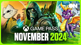 Even More NEW Xbox Game Pass Games in November 2024 [upl. by Odrareve]