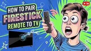 How to Pair Firestick Remote to TV  FIX firestick remote not pairing [upl. by Acinelav214]