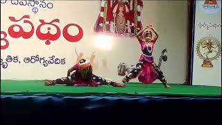 Nagini dance barathanatyam performance at Srisailam [upl. by Lindblad]