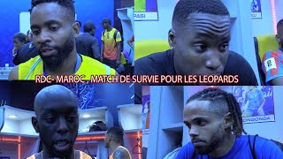 CAN  RDC MAROC  MATCH DE SURVIE POUR LES LÉOPARDS [upl. by Mchenry]