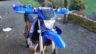 TAKKONI YAMAHA WR125X Modding Project [upl. by Clo411]