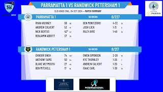 Parramatta 1 v Randwick Petersham 1 [upl. by Duer411]