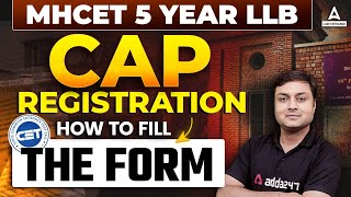 How to fill form MH CET Law Cap Round 2024  MH CET 2024 Form Kaise Bhare🔥 MHCET 5 Year Cap LLB Form [upl. by Maurene77]