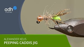 adhfishing TV  Bindevideo Peeping Caddis Jig [upl. by Ardnuaed485]