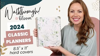 2024 85quot x 11quot Hard Cover Planners  bloom Daily Planners ® [upl. by Britni]