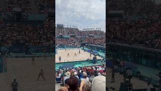 Paraguay vs Letonia Voleibol Femenino de Playa en París 2024 [upl. by Carmelle]