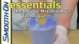 How To Mix Silicone Mold Rubber  Double Mix And Pour OOMOO Silicone  Mold Making Essential [upl. by Verina]