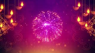 Happy Diwali  Greeting Video  Diwali Wishes  Deepavali  Diwali Background [upl. by Nasaj182]