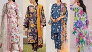 45Best All Over Printed Dress Designing Ideas For Summer 2024  Floral Print Dress Designs 2024 [upl. by Norej]