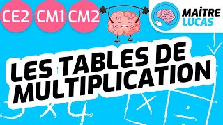 Tables de multiplication CE2  CM1  CM2  6ème  Cycle 3  Maths  Calcul mental [upl. by Elleiad537]