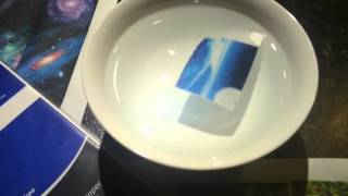 Solvy Water Soluble Stabiliser Paper Demonstration [upl. by Anitnatsnok38]