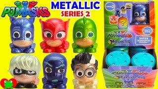 Collecting PJ Masks Metallic Mashems Series 2 [upl. by Haidabej]