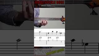 quotHoneysuckle Rosequot Walking Bass Etude  from Walking Jazz Standards 26 [upl. by Dnalloh]