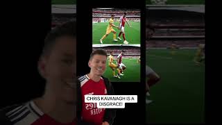 CHRIS KAVANAGH IS A DISGRACE arsenal declanrice [upl. by Irej]