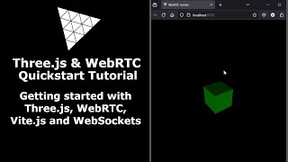 Threejs  WebRTC VideoStream with WebSockets  Full Tutorial [upl. by Ambrose]