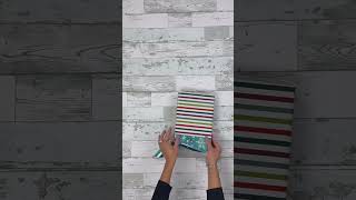 What to do with scrap wrapping paper HolidayGifts giftwrapping GiftWrappingHacks [upl. by Rab]