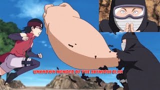 Boruto Sarada and Mitsuki VS Unknown Member of the Akimichi Clan [upl. by Haven]