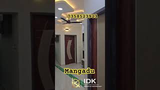 mangadu 66 lakhs price2bhk indipendent Land area 800sqftTotal build 900 sqft North Facing [upl. by Gina]