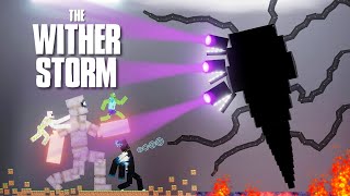 The Wither Storm vs Minecraft Bosses [upl. by Anaerda]