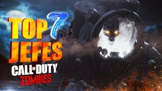 Los 7 Jefes Zombie Más Fuertes de Call of Duty Black Ops 1 2 y 3 Top 7 Enemigos Más Poderosos [upl. by Sokim]