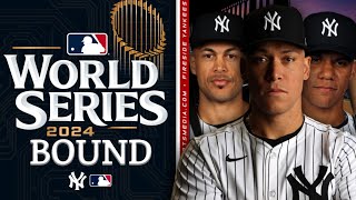 YOUR NEW YORK YANKEES ARE IN THE 2024 WORLD SERIES [upl. by Aenyl862]