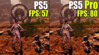 Stellar Blade on PS5 vs PS5 Pro  Loading Graphics Resolution and FPS Test [upl. by Barden]