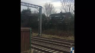 Trains at Euxton Balshaw Lane 21012017 [upl. by Ethelred559]