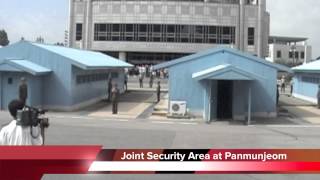 A Very Rare Look at the Korean Demilitarized Zone from the North Korean Side [upl. by Saidee]