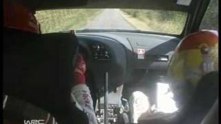 Sebastien Loeb onboard Rally Deutschland 2003 [upl. by Eimorej]