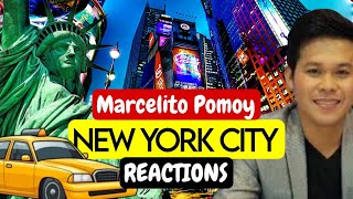 MARCELITO POMOY sings The Prayer  Random New York City Stranger Reactions [upl. by Kind]