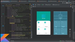 Android Grid Layout with Card View and Onclick Listener  Android Studio GridLayout Tutorial [upl. by Ennelram587]