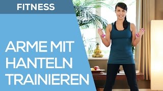 Arme trainieren mit Hanteln für Anfänger  Fit mit Anna  HD [upl. by Early]