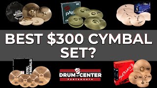 The Best Beginner Cymbal Sets Around 300 [upl. by Valenka]