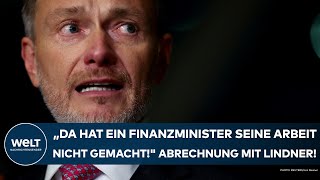 DEUTSCHLAND quotDa hat ein Finanzminister seine Arbeit nicht gemachtquot Grüne rechnen mit Lindner ab [upl. by Melborn]