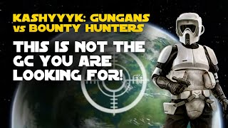 Kashyyyk Gungans vs Bounty Hunters Galactic Challenge  SWGOH GC X [upl. by Atir]