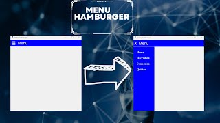 Créer un Menu Hamburger avec Python Tkinter [upl. by Ger613]