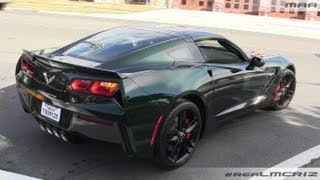 Lime Rock Green 2014 Chevy Corvette C7 Stingray [upl. by Decato]