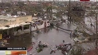 NTG Bayan ng Palo Leyte halos mabura na sa mapa sa tindin ng hagupit ni Yolanda [upl. by Dann784]